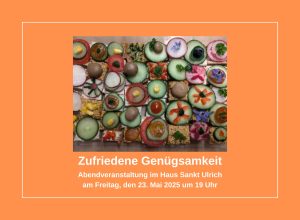 Zufriedene Genügsamkeit Zufriedene Genügsamkeit
